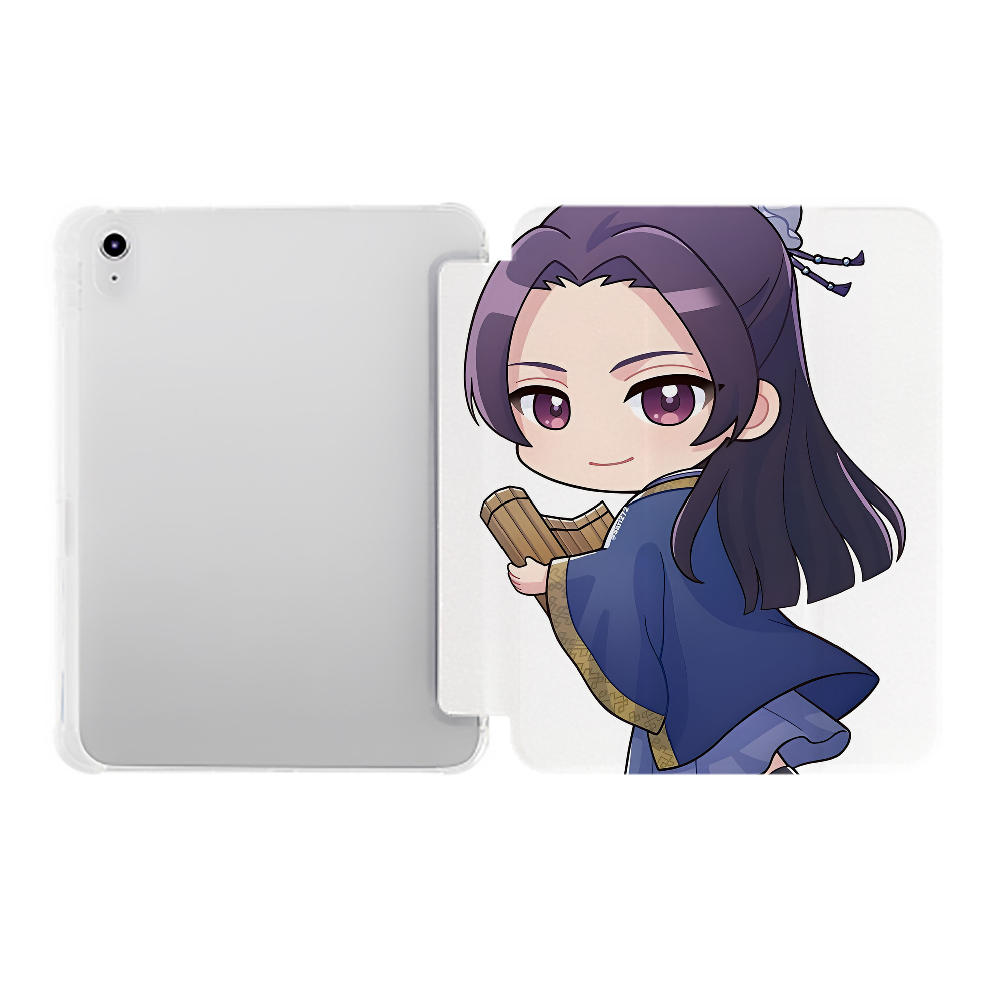 （画像用） 薬屋のひとりごと The Apothecary Diaries IPad ケース ペン収納付き 三つ折りスタンド PUレザー×シリコン 対応機種9.5/10.5/10.9インチ
